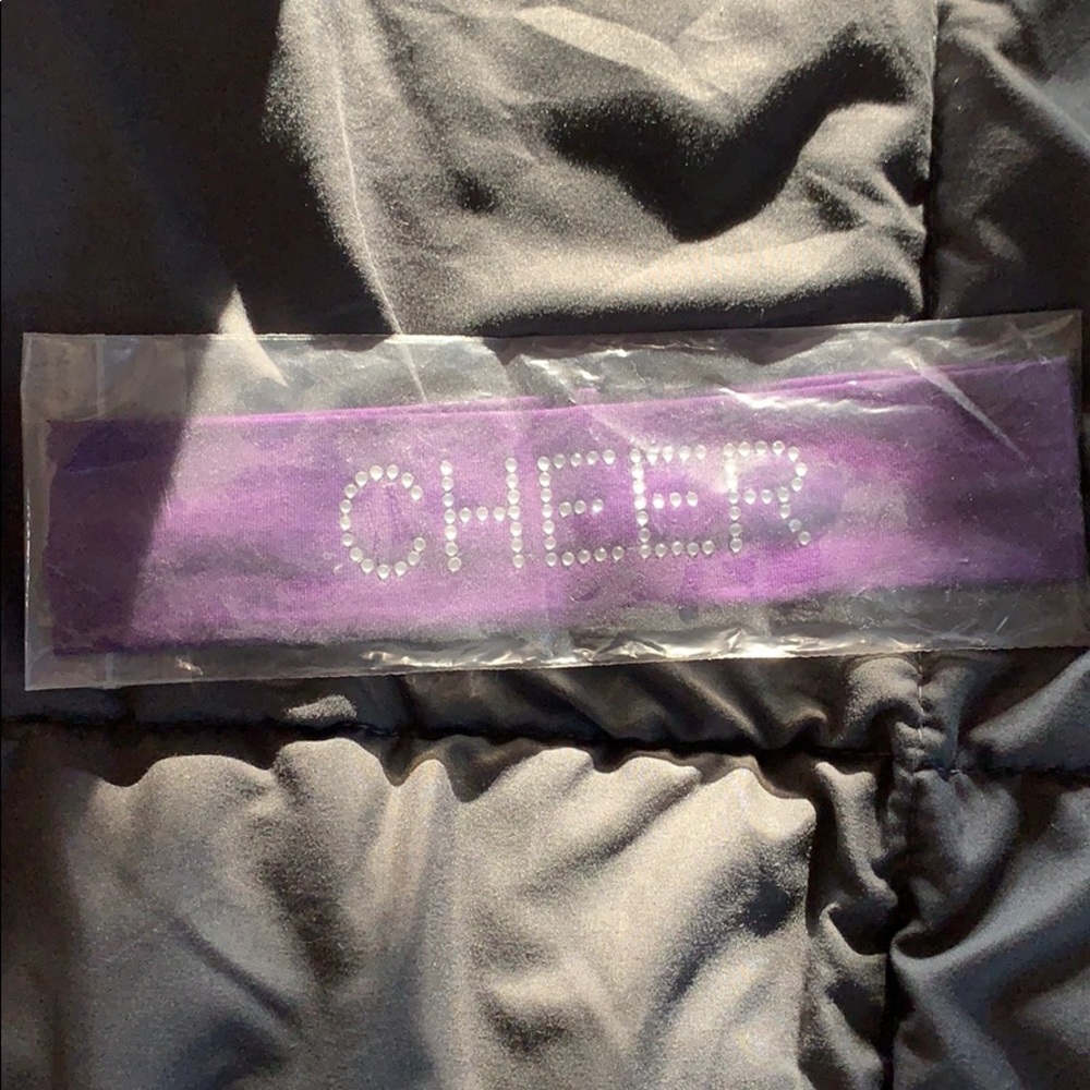 Purple Rhinestone Headband